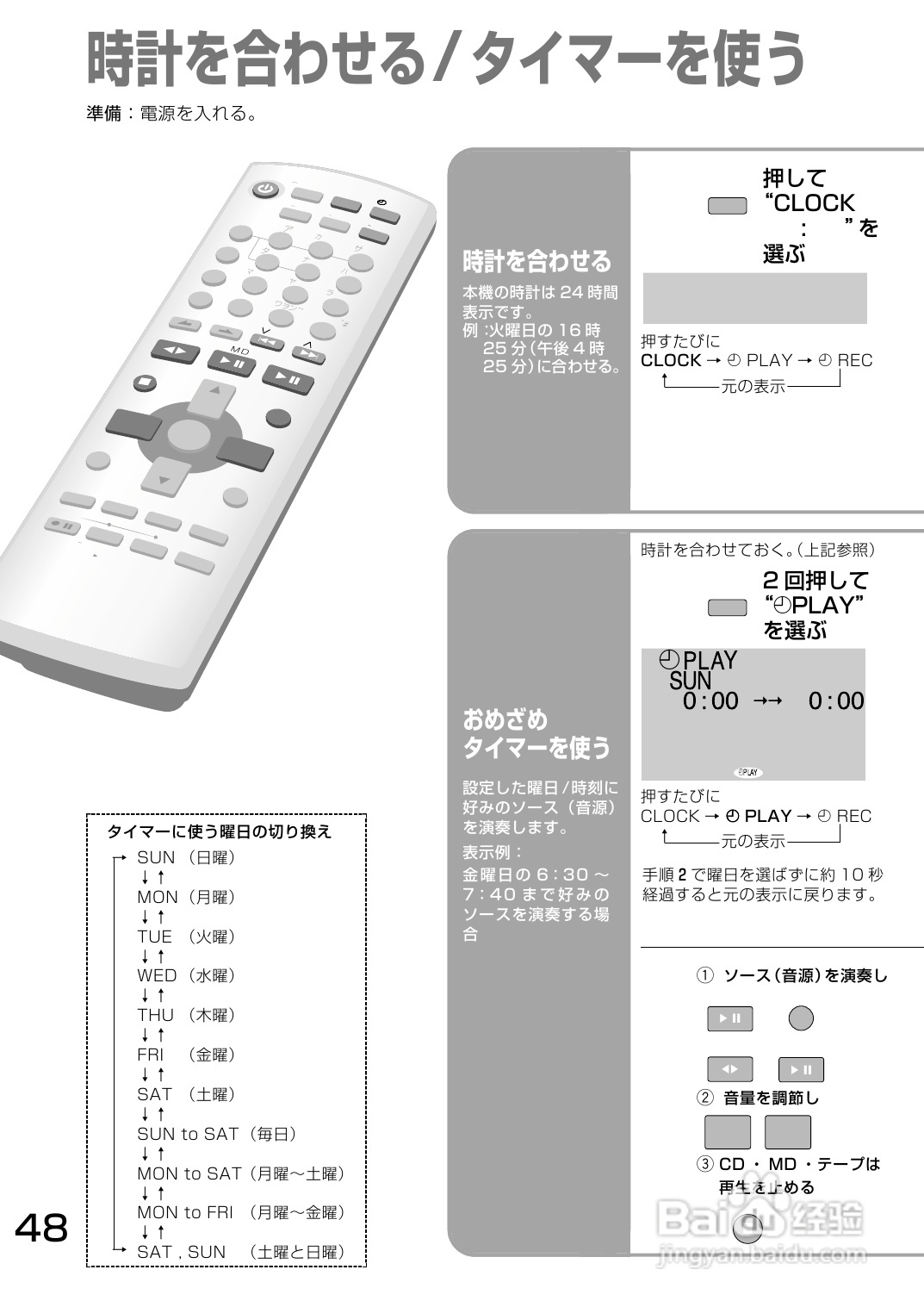 Panasonic SC-PM700MD音响使用说明书:[3]