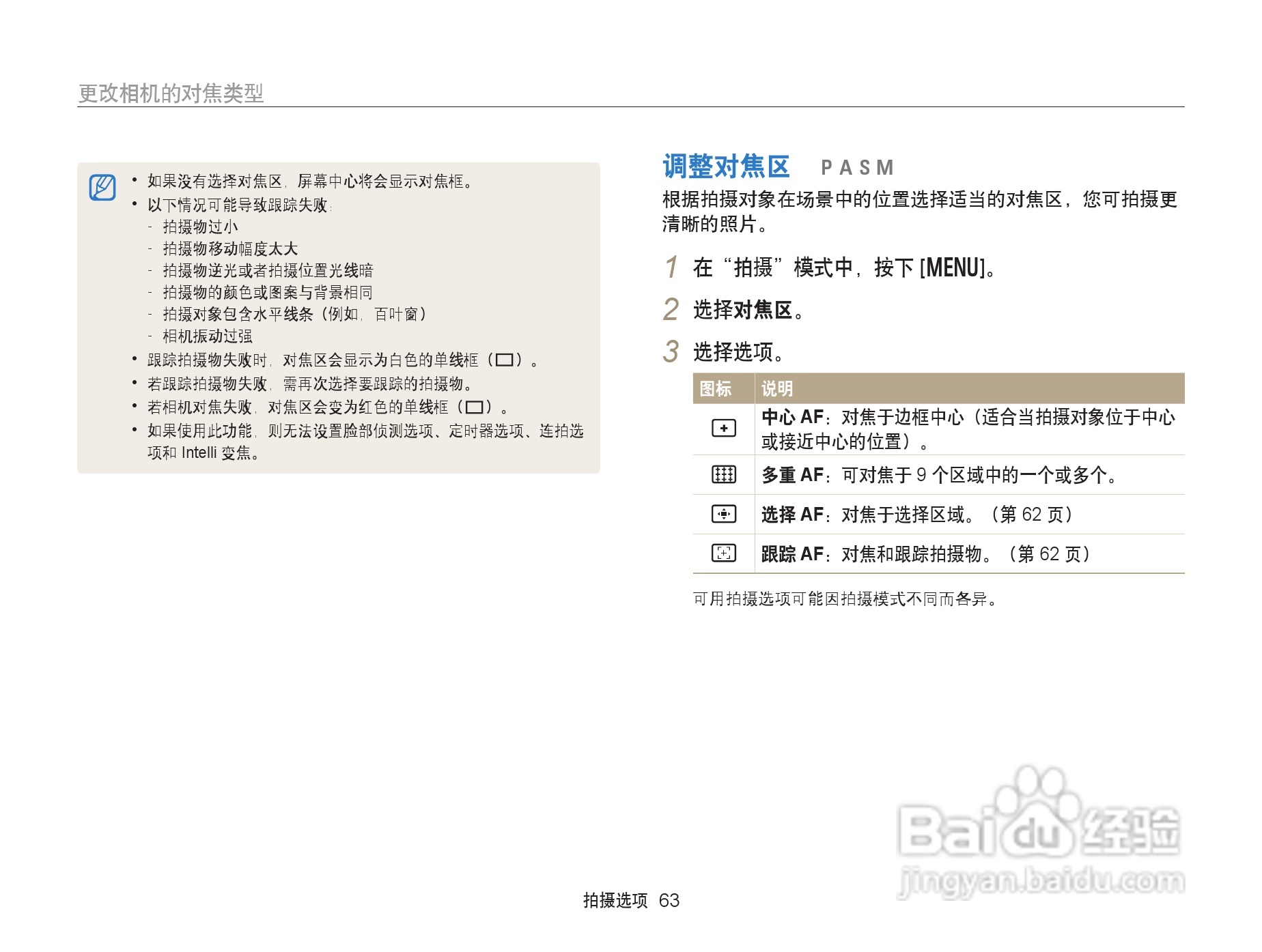 三星WB152F数码相机使用说明书:[7]
