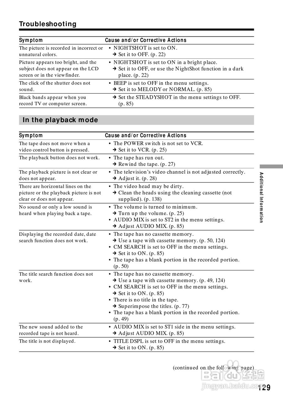 索尼DCR-TRV6数码摄像机说明书:[13]