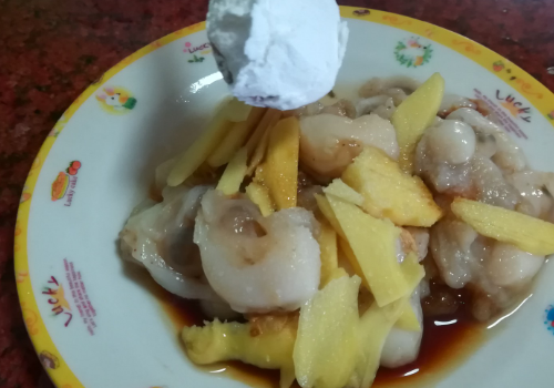 冷冻扇贝肉可以做粥吗