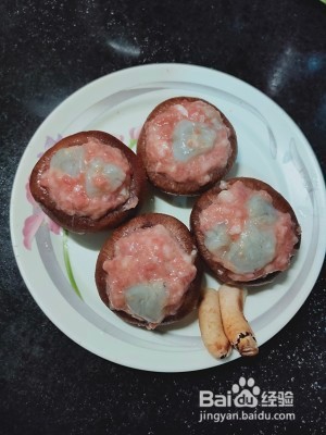 健康养生佳品香菇酿肉泥的做法
