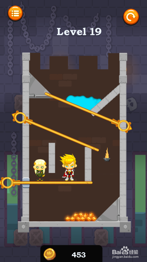 如何通过Caio Hero Rescue的Level 19？