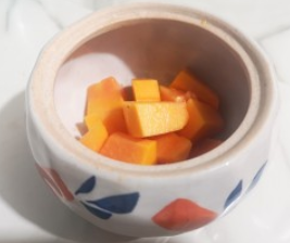 椰汁木瓜西米露的做法