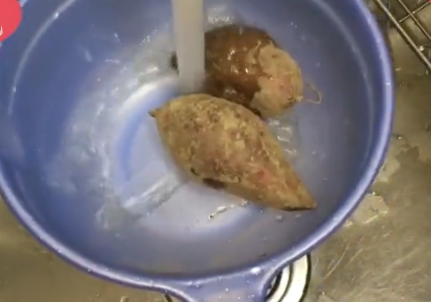 微波炉怎么的烤红薯