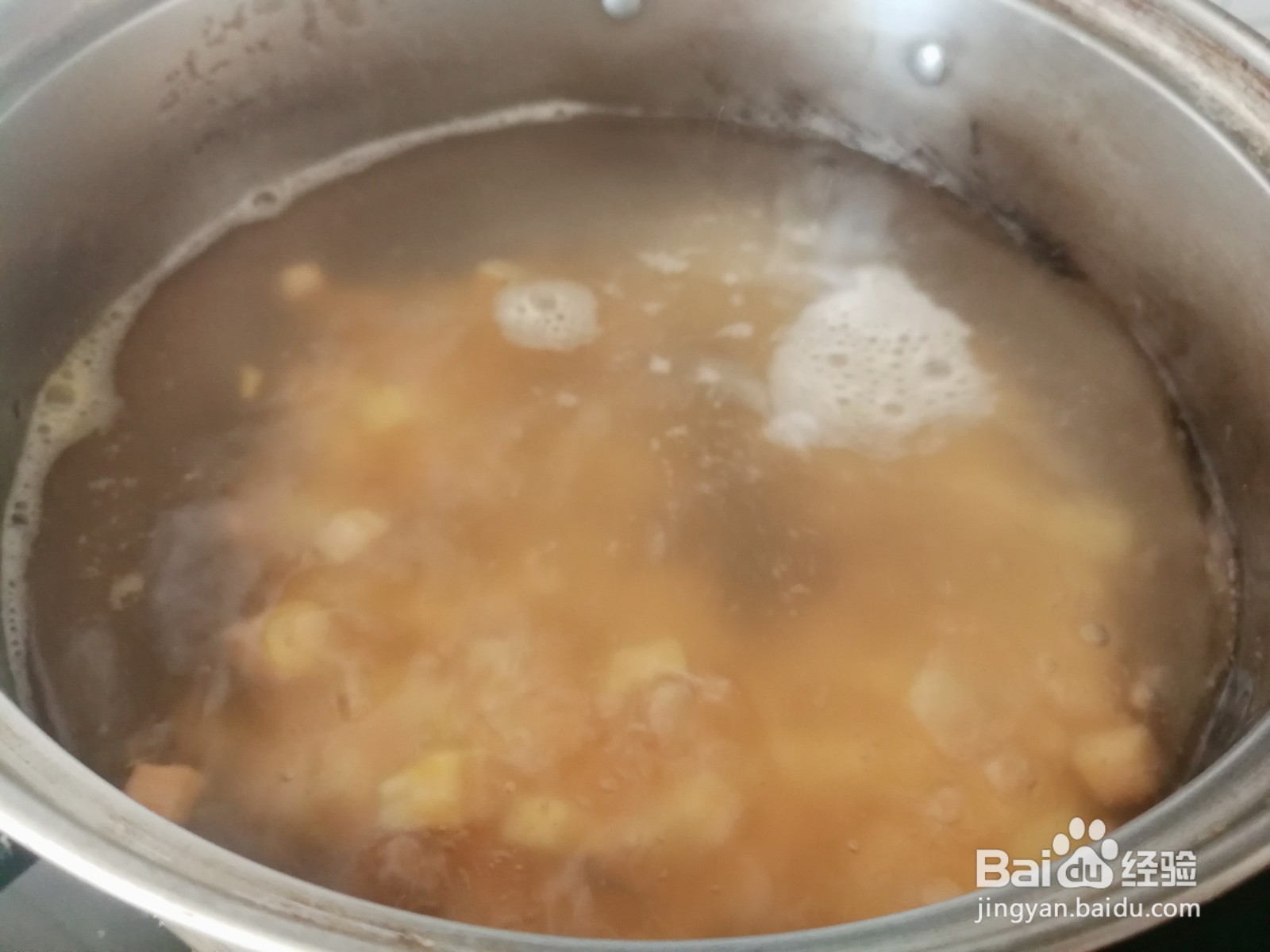 玉米地瓜粥的做法