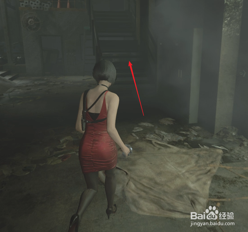 生化2重制版里昂里关攻略43:获得身份识别腕带