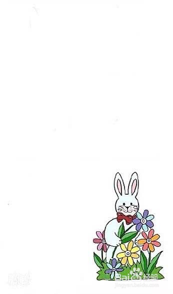 怎么画一个胖胖的兔子