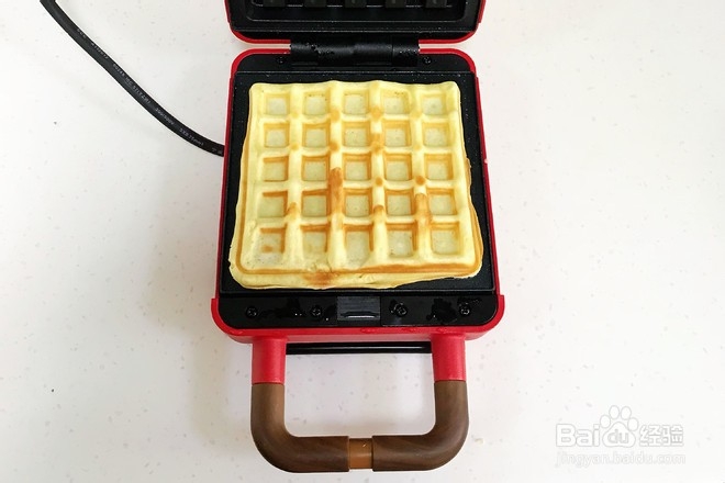 奶油水果华夫饼怎么办