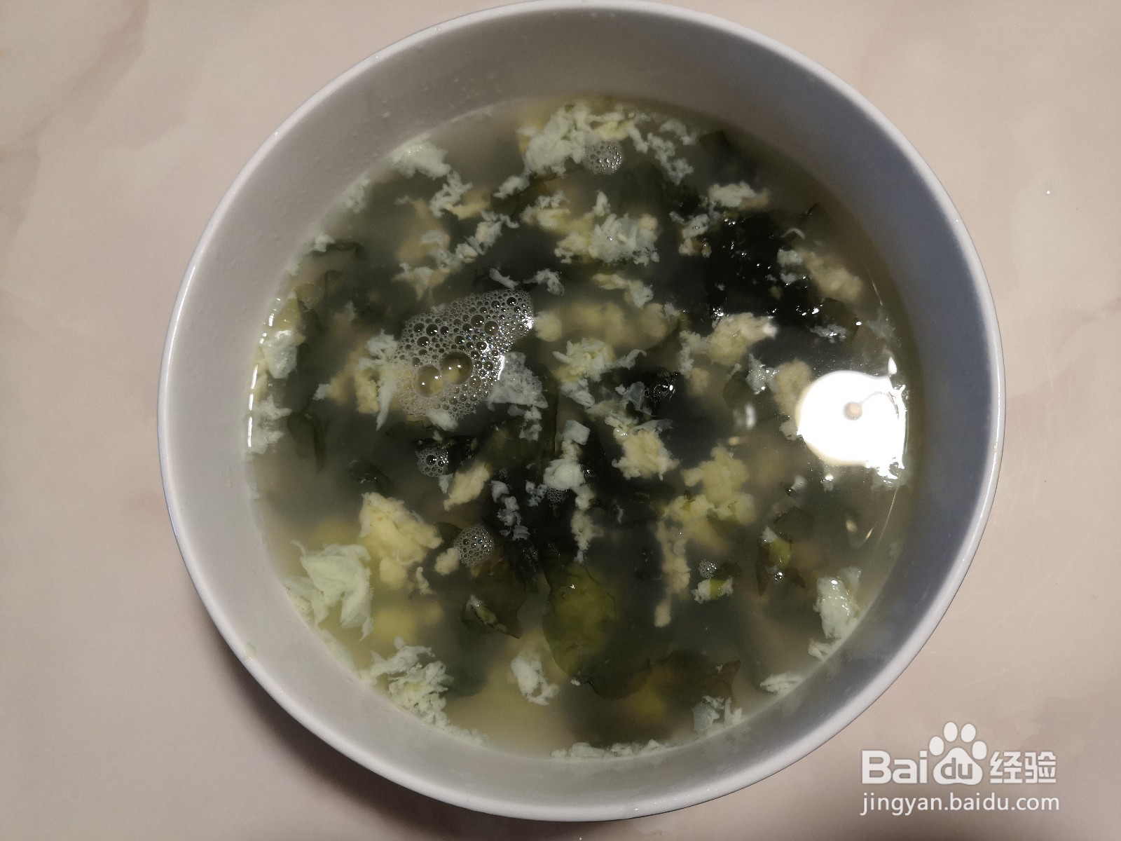 夏日菜谱之如何做紫菜蛋花汤