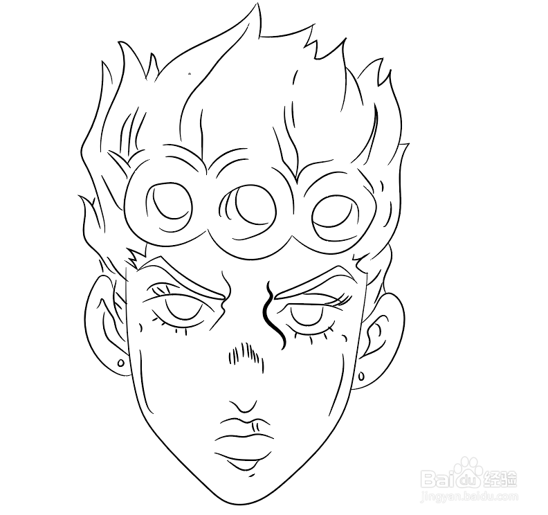 jojo画风怎么画