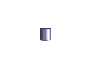 ulead cool 3d中给圆柱体添加画廊和放大特效