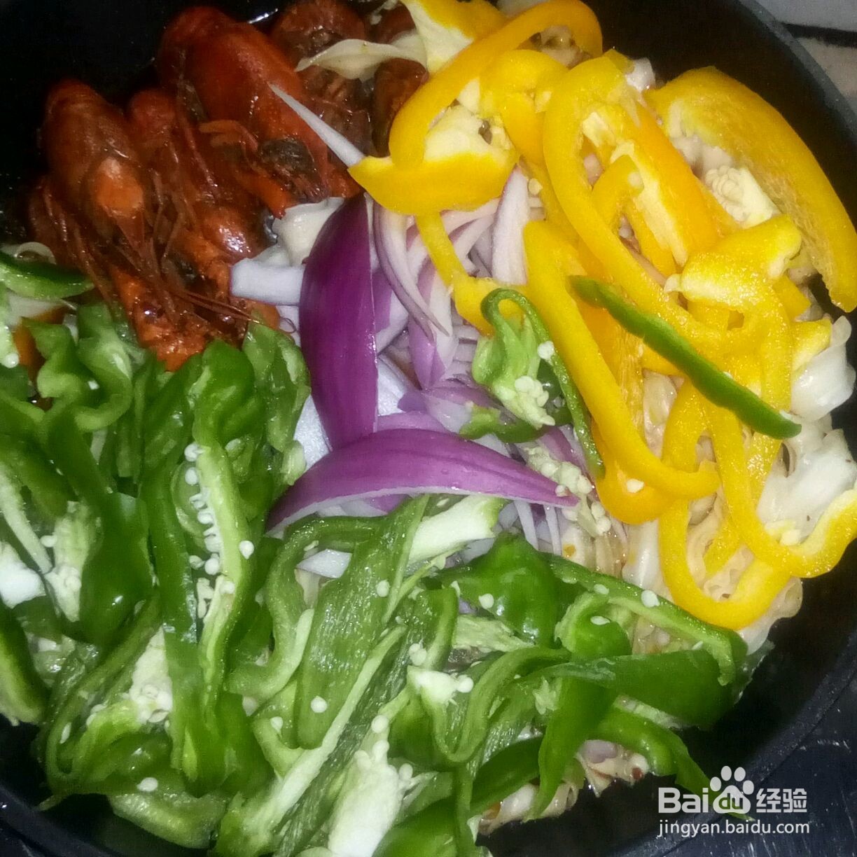 小龙虾烩刀削面