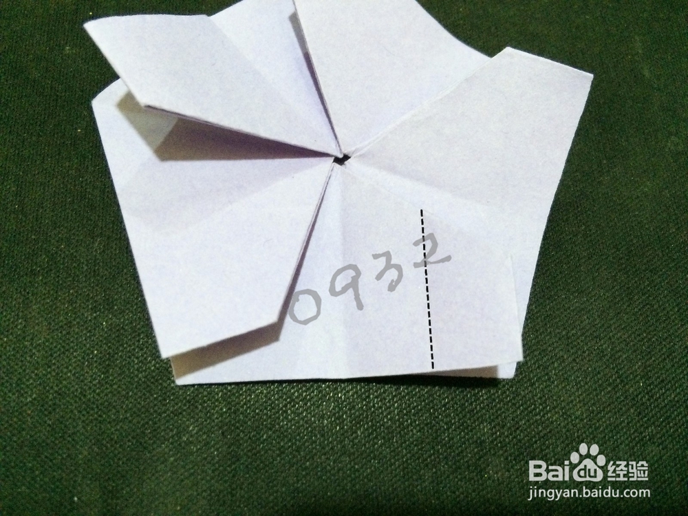 手工折纸制作：[3]五角星樱花