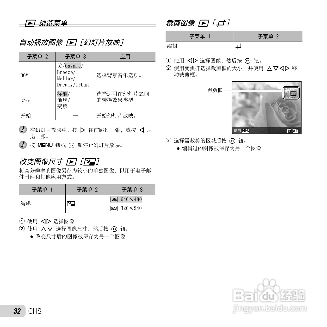 奥林巴斯SP-820UZ数码相机说明书:[4]