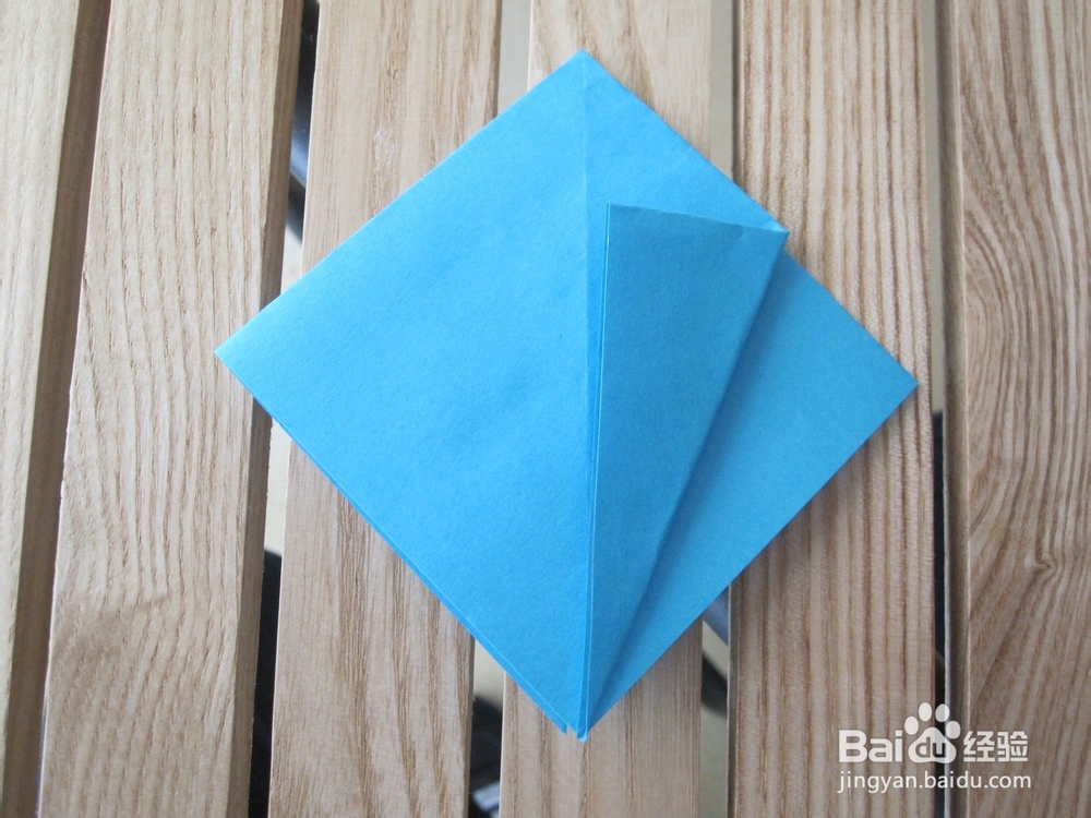 彩色八角星的折法