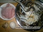 肉沫蒸蟹做法大闸蟹蒸法