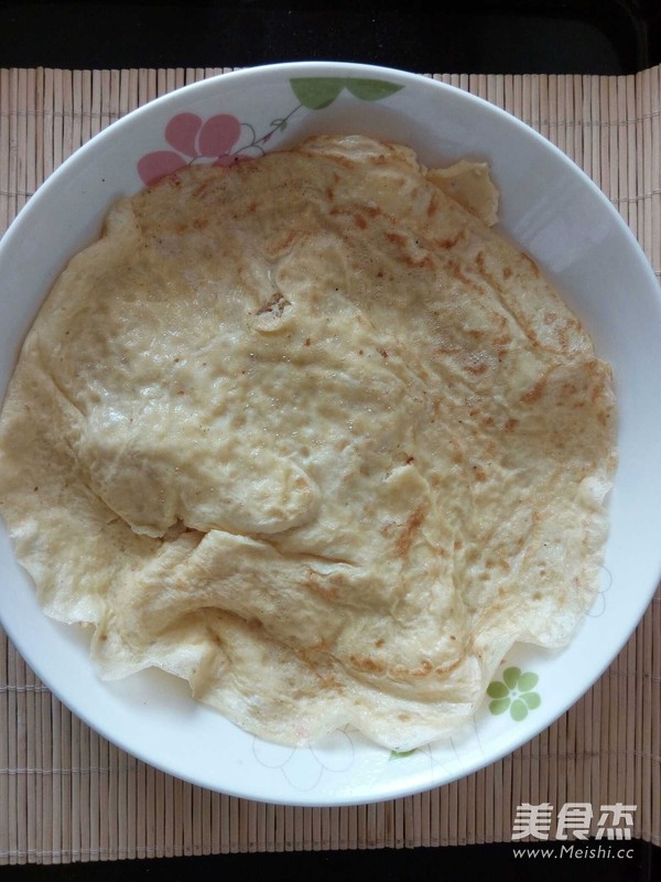 葱头黄瓜鸡蛋炒饼