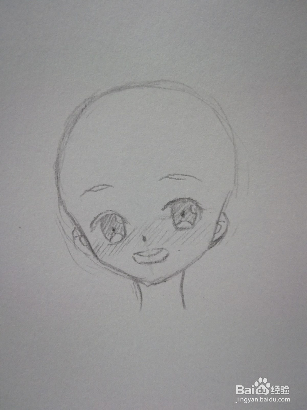 卡通动漫人物线稿手绘教程