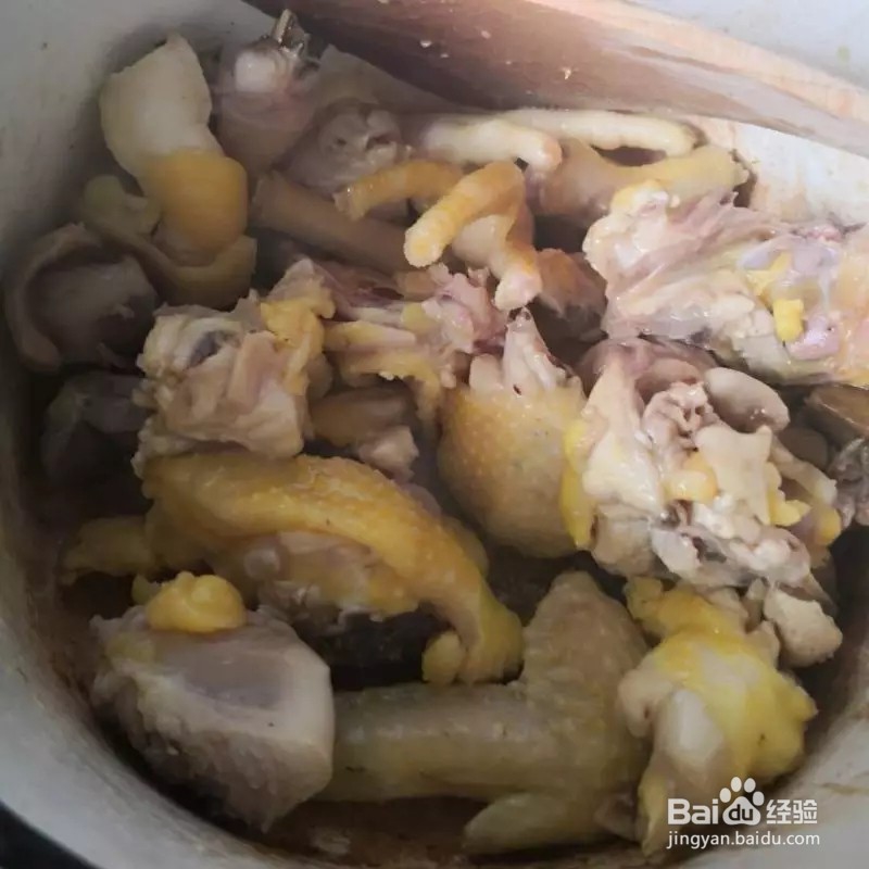 家里做的黄焖鸡