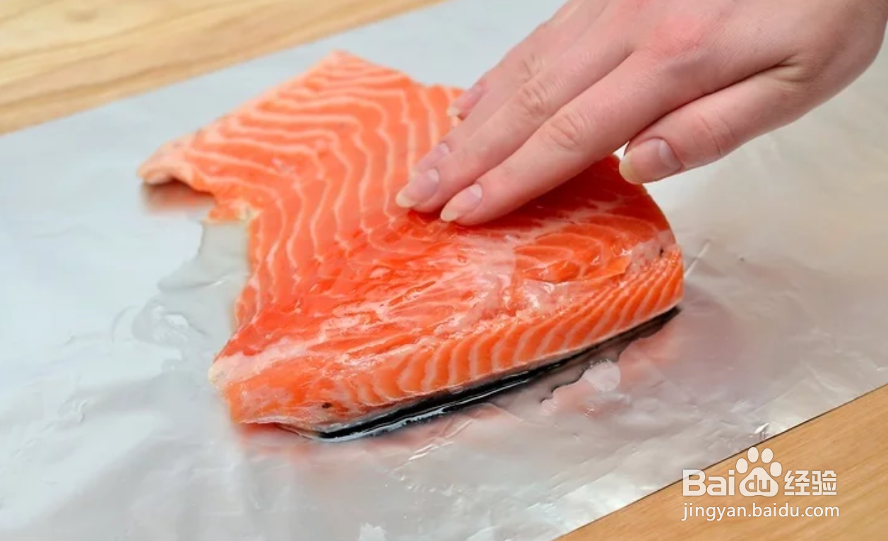 如何烤制三文鱼