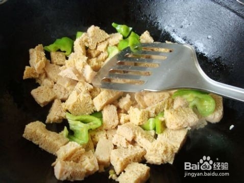 蕃茄炒冻豆腐