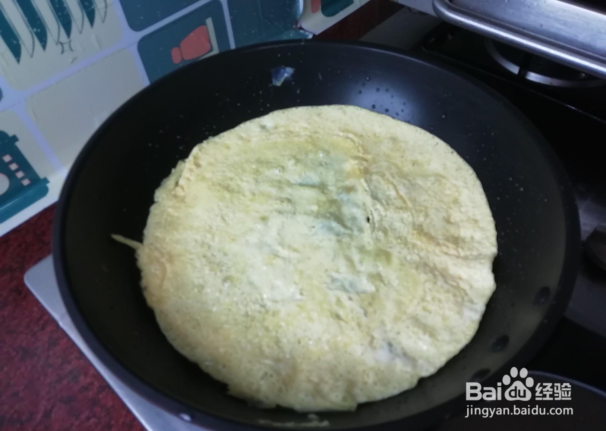 教你做大家都喜欢的蛋丝拌豌豆苗