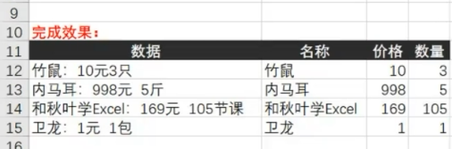 如何用Excel智能提取数据呢
