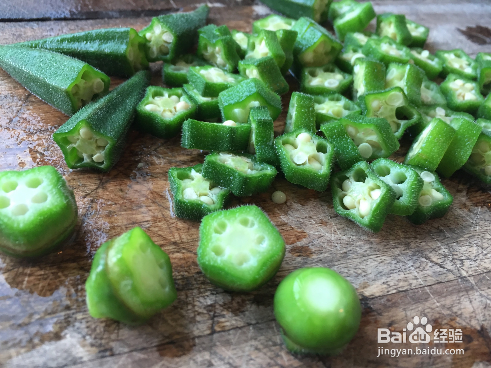 秋葵拌豆腐的做法