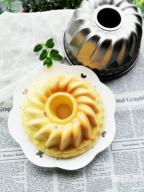 蔓越莓酸奶戚风蛋糕