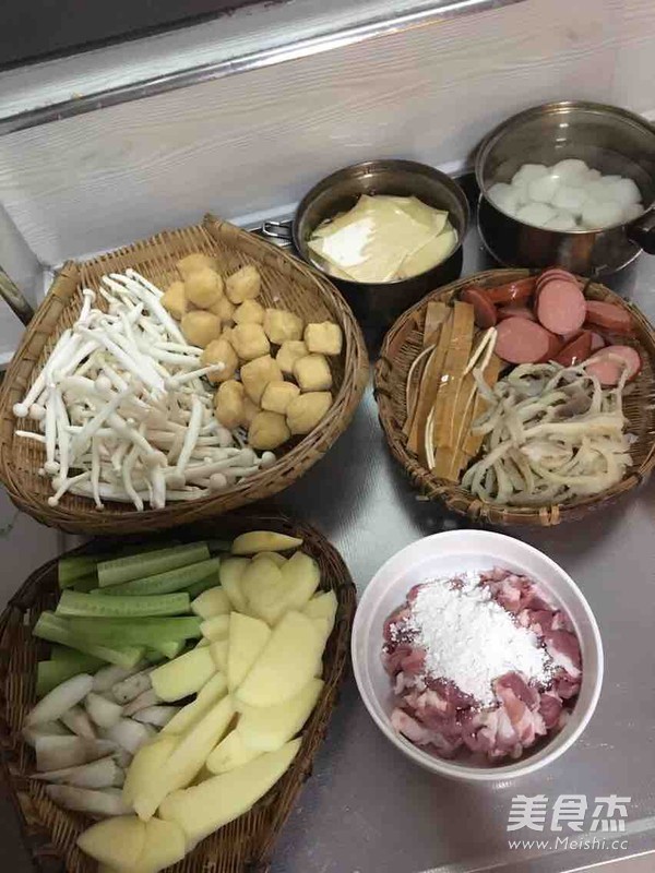 家庭版“毛血旺”