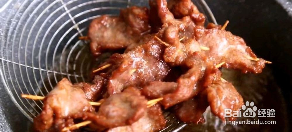 牙签牛肉怎么做