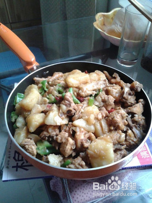 原汁原味大盘鸡做法