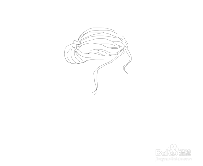 简笔画可爱少女如何画