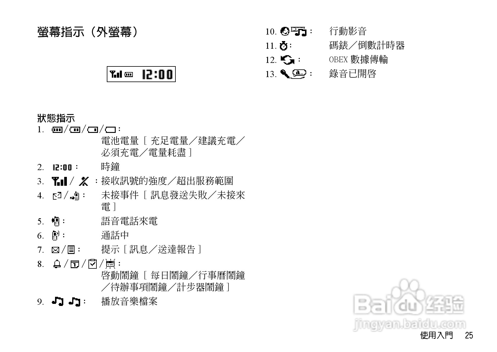 夏普WX-T923手机使用说明书:[3]