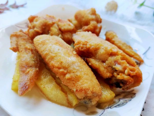 快手香酥炸鸡翅