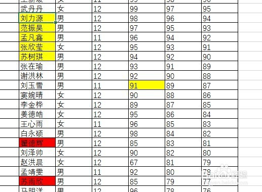excel2019怎么样筛选带颜色的单元格