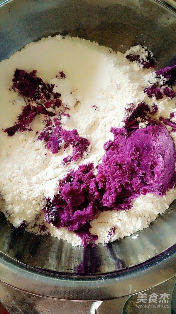 紫薯面条的做法