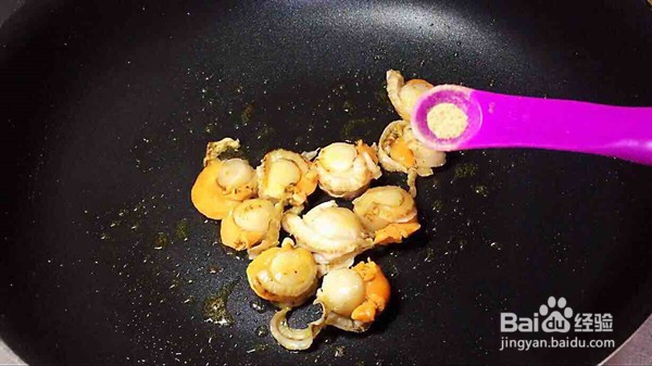 扇贝炒韭菜的做法