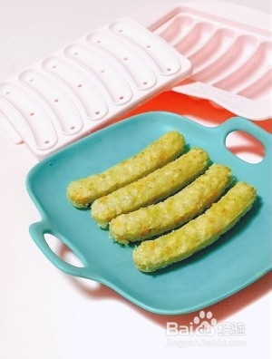 健康养生佳品马蹄胡萝卜虾肉米饭肠的做法
