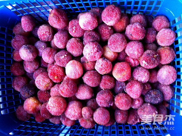 冰糖杨梅酱的做法