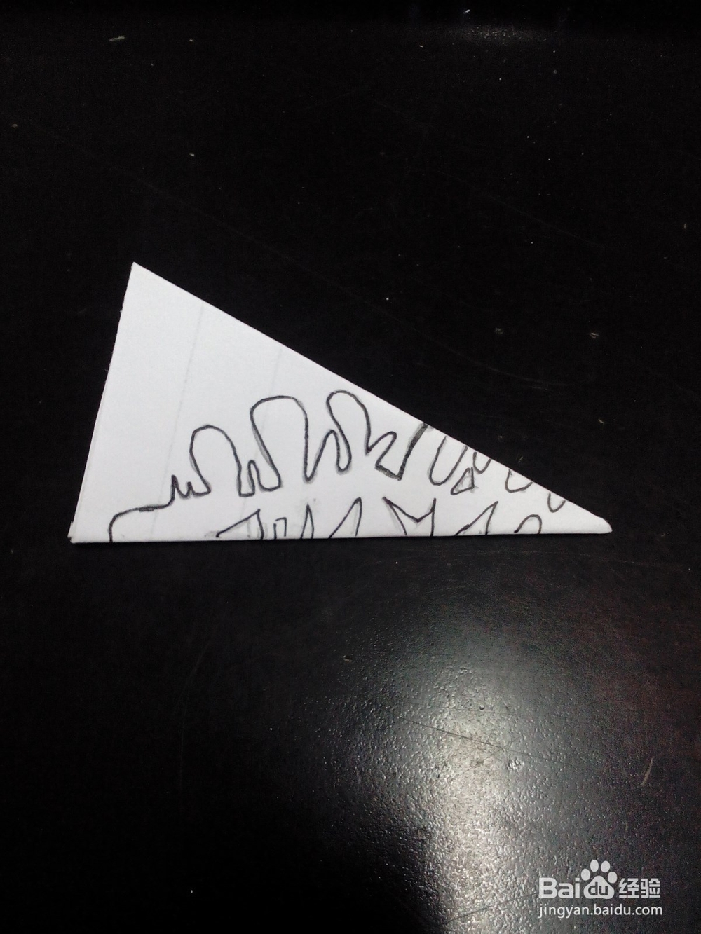 圣诞折纸：[1]圣诞雪花