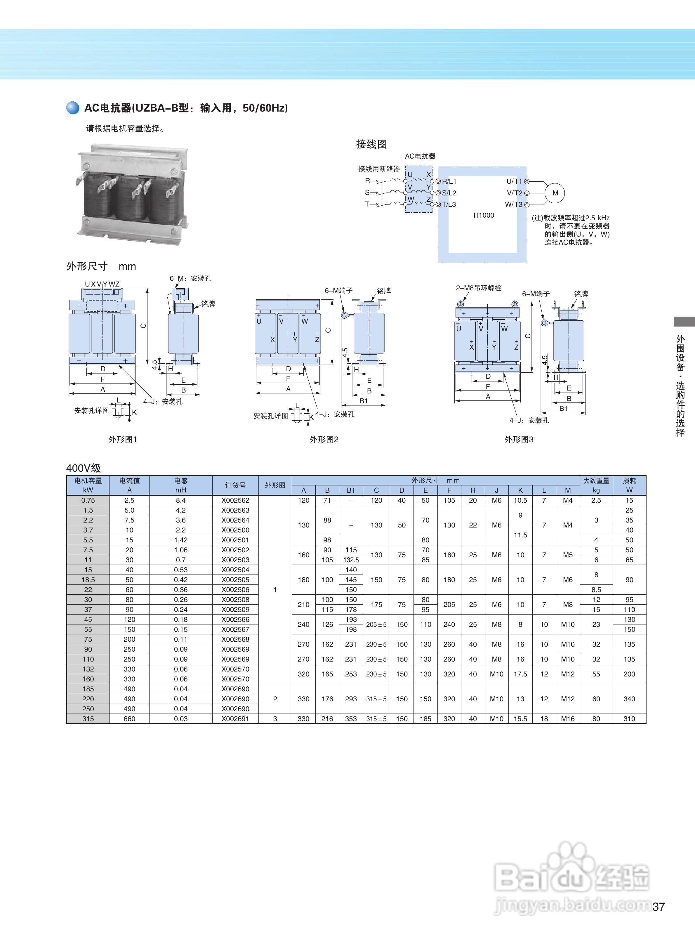 YASKAWA H1000 安川总负载高性能变频器说明书:[4]