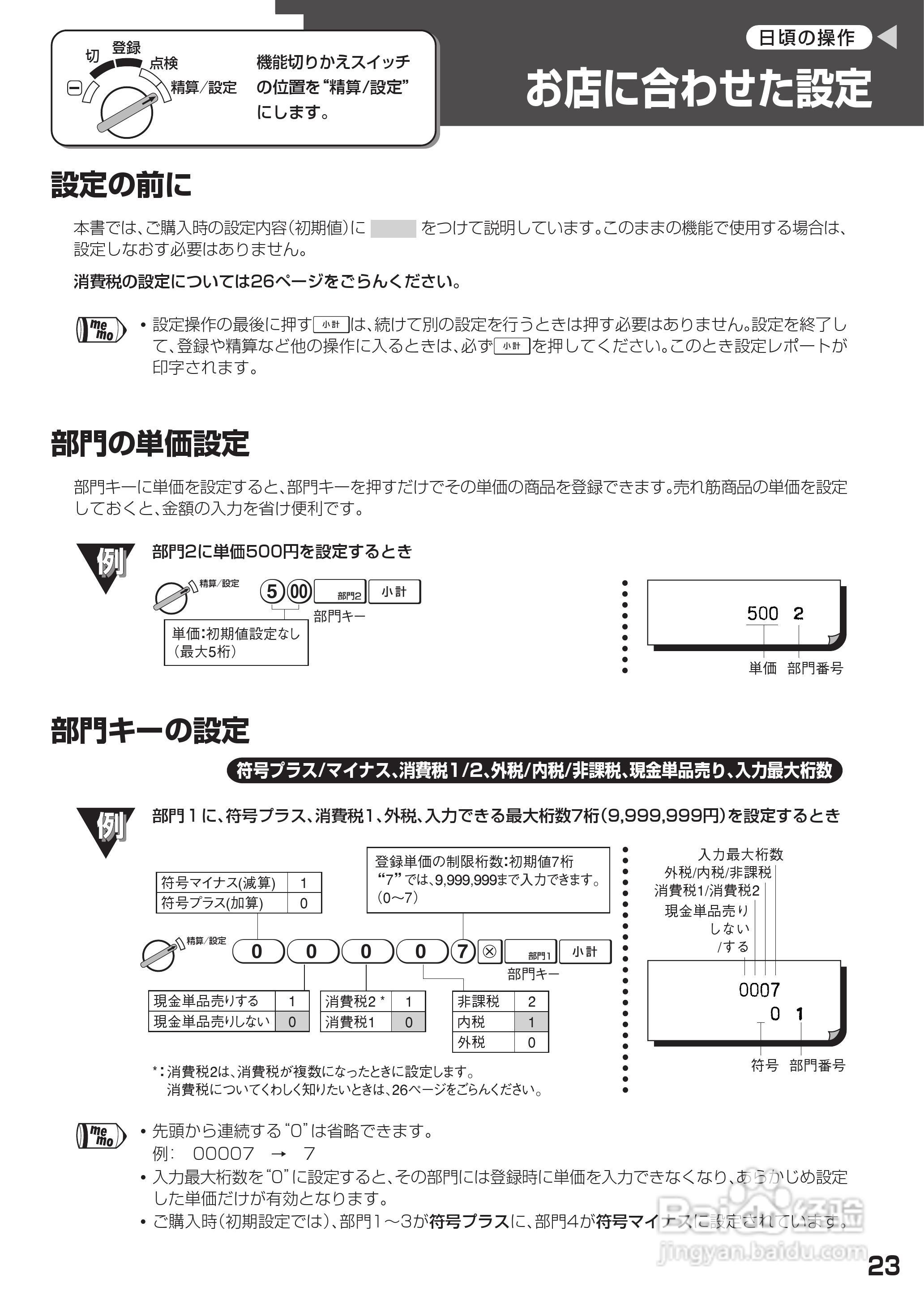 SHARP XE-A127电子电阻说明书:[3]