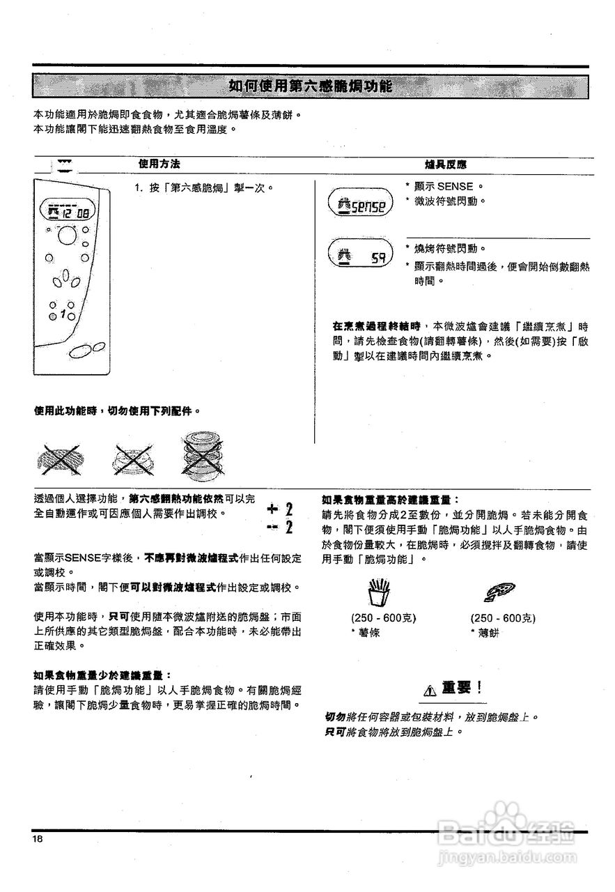 惠而浦AT3168多功能微波炉用户手册:[1]