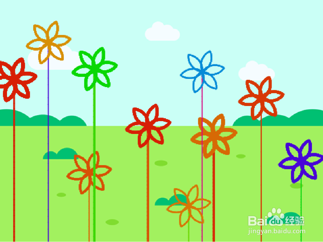 在scratch3.0中如何妙笔生花画出好看的花朵