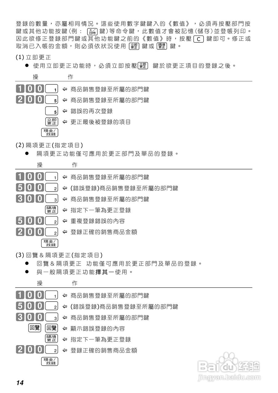 卡西欧SE-S300/C300电子收银机操作手册:[2]