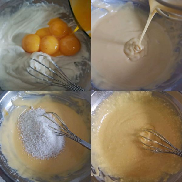 椰香紫薯夹心蛋糕