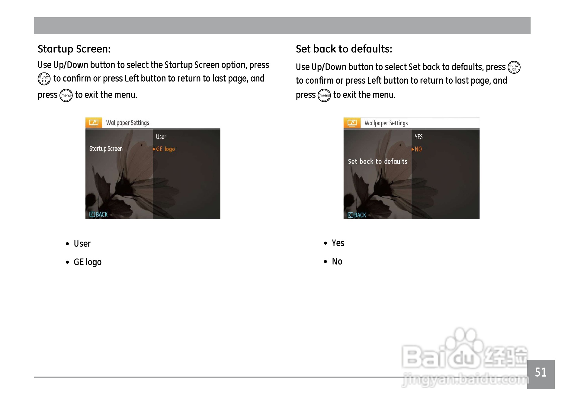 GE通用C1033数码相机说明书:[6]