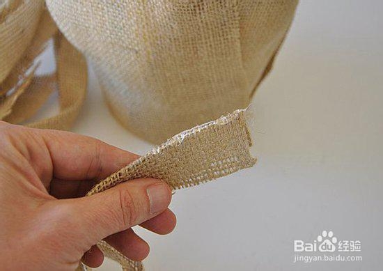 手工艺-用麻布diy时尚个性的田园风漂亮