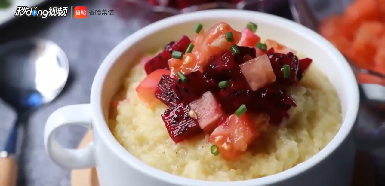 火龙果西红柿粥怎么做